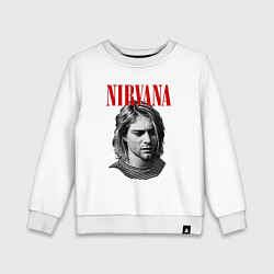 Детский свитшот Nirvana kurt donald cobain