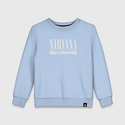 Детский свитшот Nevermind Nirvana