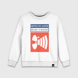 Детский свитшот Depeche Mode - Music for the masses merch