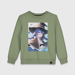 Детский свитшот Реинкарнация безработного Рокси Мигурд