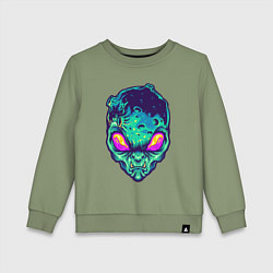 Детский свитшот Лунный пришелец