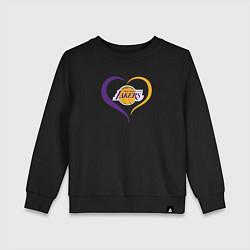 Детский свитшот LA Lakers в сердце