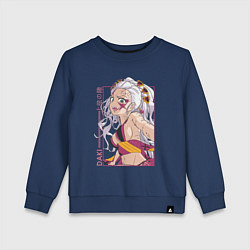 Детский свитшот Клинок рассекающий демонов Даки 6 высшая луна