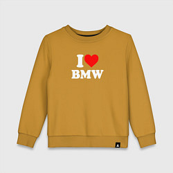 Детский свитшот I love my BMW