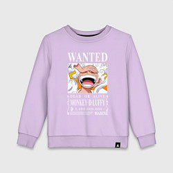 Детский свитшот Monkey D Luffy - wanted