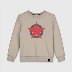 Детский свитшот Red star symbol