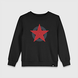 Детский свитшот Red star symbol