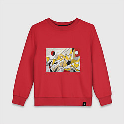 Детский свитшот Абстракция поп-арт геометрия