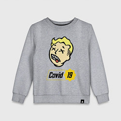 Детский свитшот Vault boy - covid 19