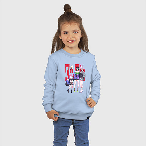Детский свитшот Dandadan Girls / Мягкое небо – фото 3