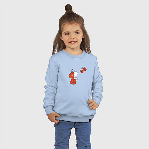 Детский свитшот Божья коровка средняя / Мягкое небо – фото 3