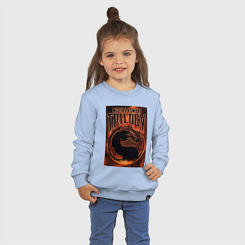Детский свитшот Mortal kombat trilogy / Мягкое небо – фото 3