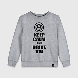 Детский свитшот Keep Calm & Drive VW