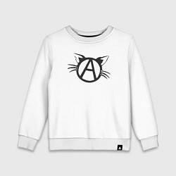 Детский свитшот Cat anarchy