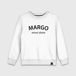 Детский свитшот Margo never alone - motto