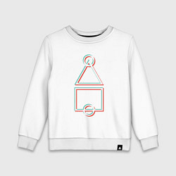 Детский свитшот Стиль игра в кальмара