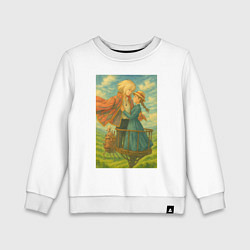 Детский свитшот Шагающий замок