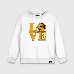 Детский свитшот Love mortal kombat