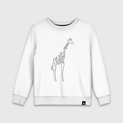 Детский свитшот Оставайся высоким