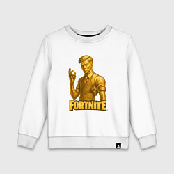Детский свитшот Золотой Мидас Fortnite