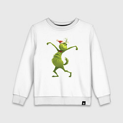 Детский свитшот Гринч в предвкушении нового года