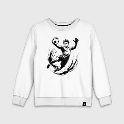 Детский свитшот Вратарь ловит мяч