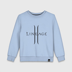 Детский свитшот Lineage logo