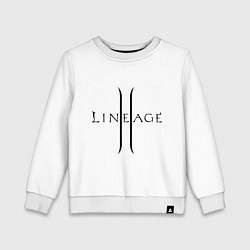 Детский свитшот Lineage logo