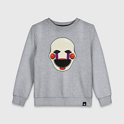 Свитшот хлопковый детский Puppet FNAF Марионетка, цвет: меланж