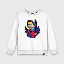 Детский свитшот Messi Art