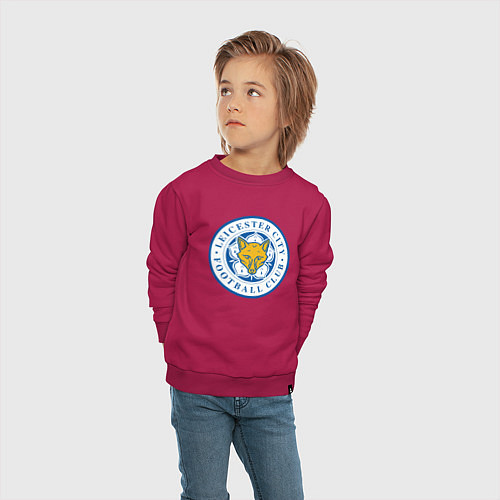 Детский свитшот Leicester City FC / Маджента – фото 4