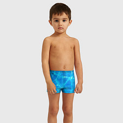 Плавки для мальчика Вода, цвет: 3D-принт — фото 2