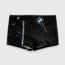Плавки для мальчика BMW БМВ, цвет: 3D-принт