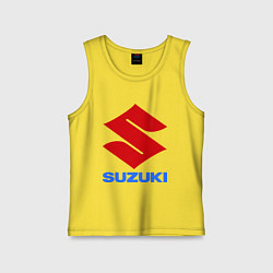 Майка детская хлопок Suzuki, цвет: желтый