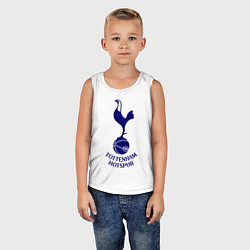 Майка детская хлопок Tottenham FC, цвет: белый — фото 2