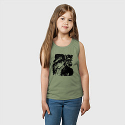 Майка детская хлопок JoJo, цвет: авокадо — фото 2