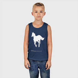 Майка детская хлопок White Pony, цвет: тёмно-синий — фото 2