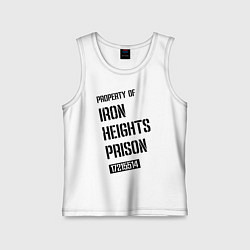 Детская майка Iron Heights Prison