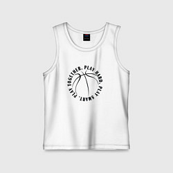 Детская майка Basketball