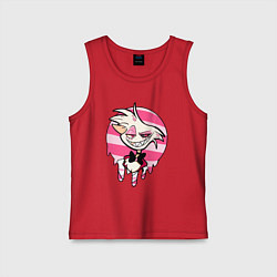 Майка детская хлопок ОТЕЛЬ ХАЗБИН, цвет: красный