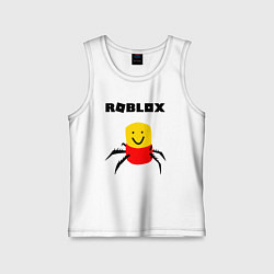 Майка детская хлопок ROBLOX, цвет: белый