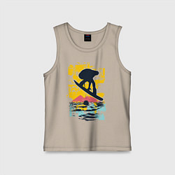 Детская майка Snowboarding