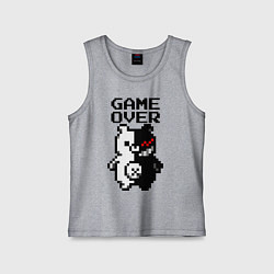 Детская майка MONOKUMA GAME OVER