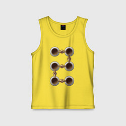 Майка детская хлопок Path of Exile - Tabula Rasa, цвет: желтый