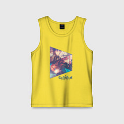 Детская майка Чжун Ли, Дилюк, Тарталья