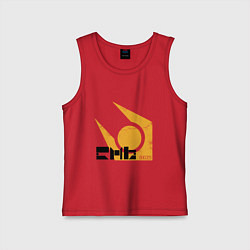 Майка детская хлопок City 17 - half life, цвет: красный