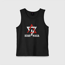 Детская майка Krav-maga national wrestling emblem