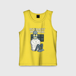 Майка детская хлопок Bender - hospital, цвет: желтый