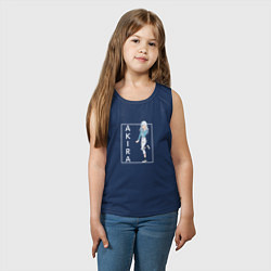 Майка детская хлопок Акира арт - Инцидент Кэмоно, цвет: тёмно-синий — фото 2