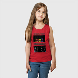 Майка детская хлопок Freddy good and bad, цвет: красный — фото 2